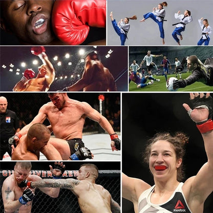 Sports Mouth Guard Boxing Sanda Karate Taekwondo Fighting Game Training Anti-molar Protect Basketball Football Stereotype Safety