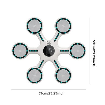 Smart Bluetooth Boxing Machine Wall-Mounted Boxing Wall Target Adjustable Speed Boxing Puncher Home Exercise For Kids Adults