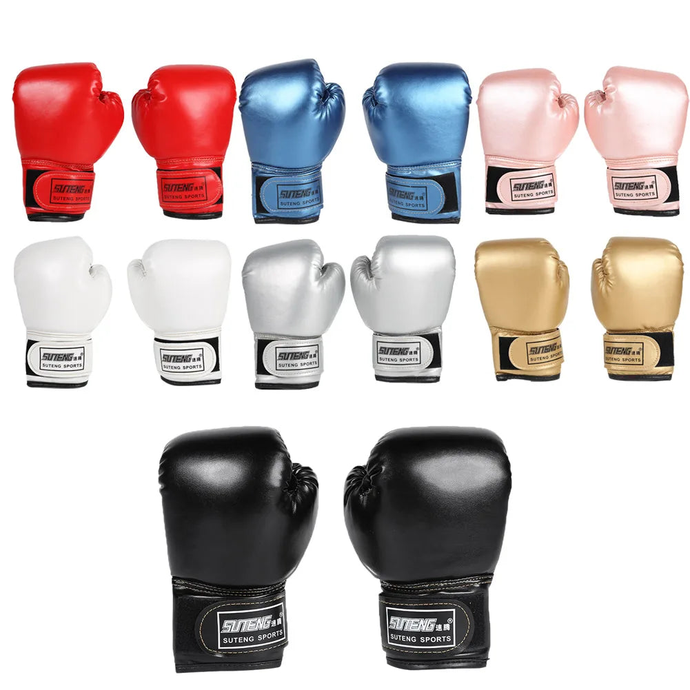 Kids Boxing Gloves Children Fighting Gloves Professional Boxing Training Gloves Kid Sandbag Training MMA Sports Protection Mitts