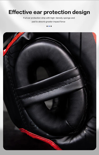 Boxing Helmet Headgear Protective Gear Training Adults Kids Equipment For   Kick boxing Thai Free Fight MMA