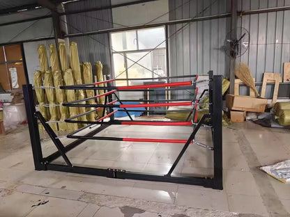 Hot Sale Foldable Boxing Ring Quick Assembly Foldable Boxing Ring 5x5M Foldable Boxing Ring for Training