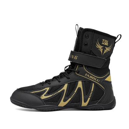 Boxing Shoes Men Fighting Training Professional Breathable Fighting Boxing Wrestling Squats Competition SneakersWrestling Shoes