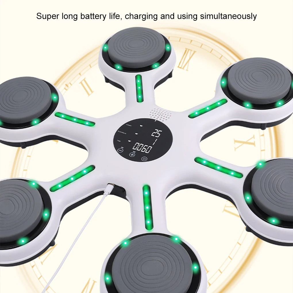 Smart Bluetooth Boxing Machine Wall-Mounted Boxing Wall Target Adjustable Speed Boxing Puncher Home Exercise For Kids Adults
